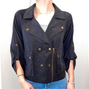 Loft black jacket. Size small.